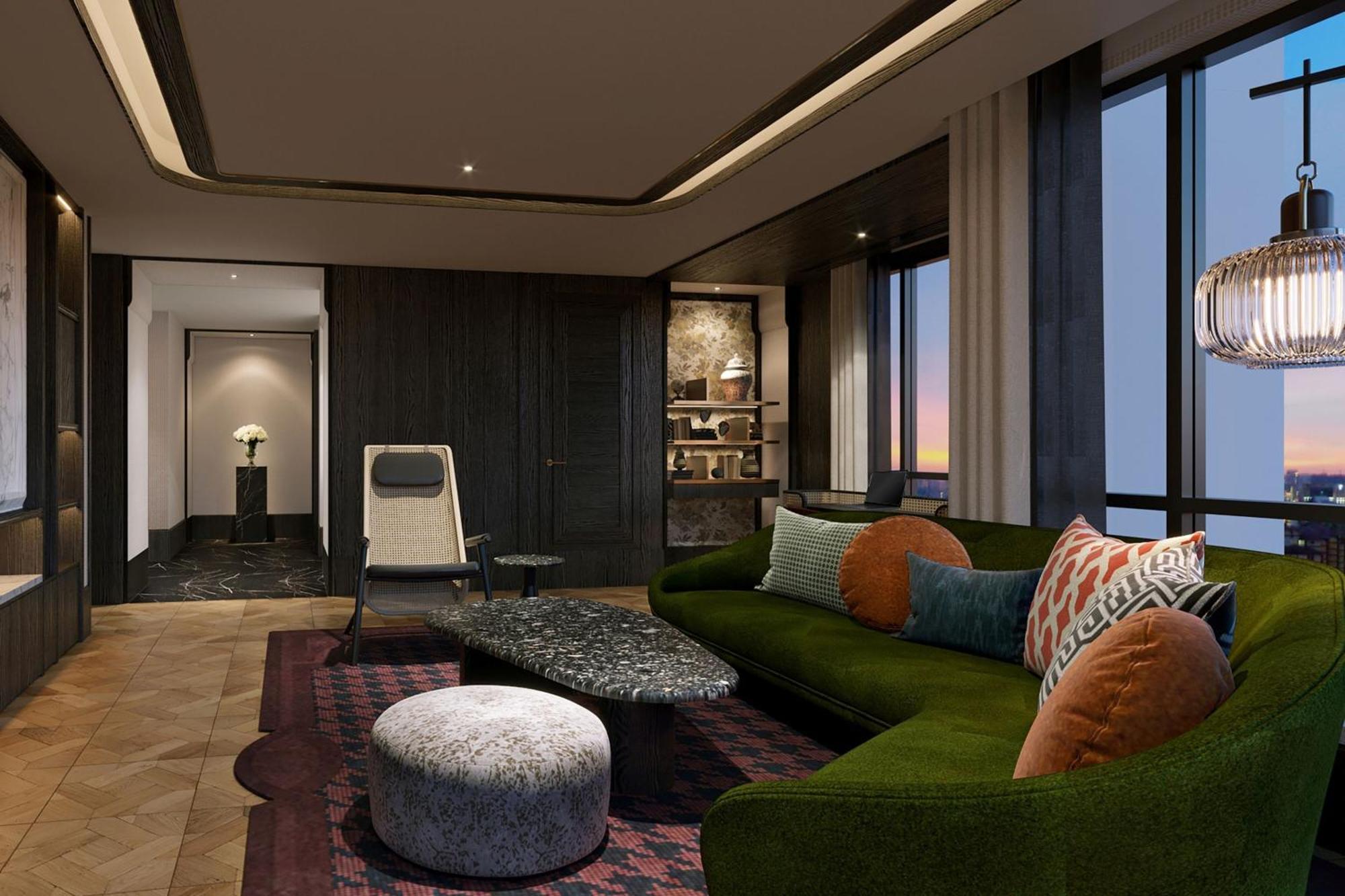 Hotel The Millen Penang, Autograph Collection George Town Exteriér fotografie The living room of a 3-bedroom unit