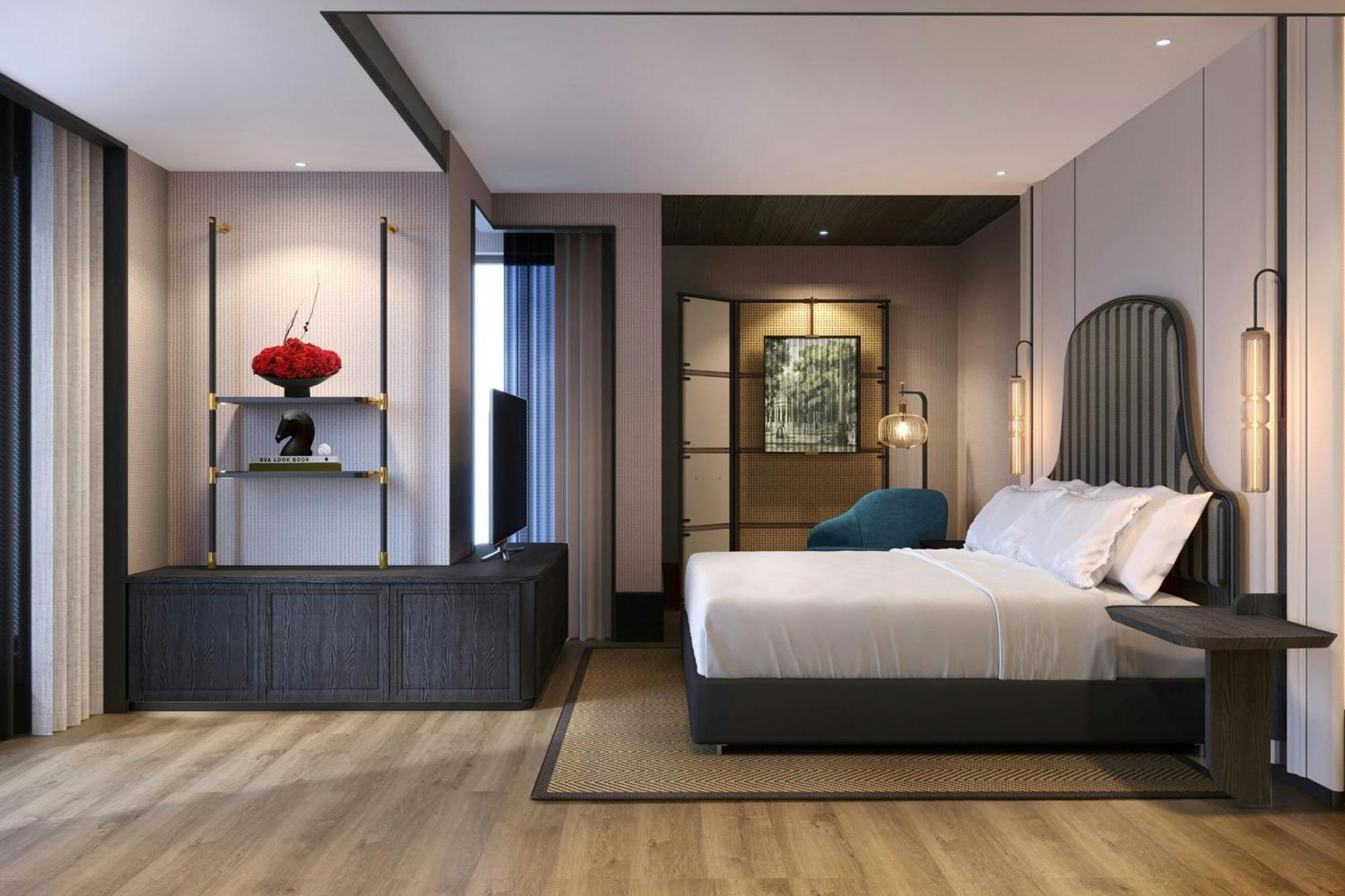 Hotel The Millen Penang, Autograph Collection George Town Exteriér fotografie A bedroom at the hotel